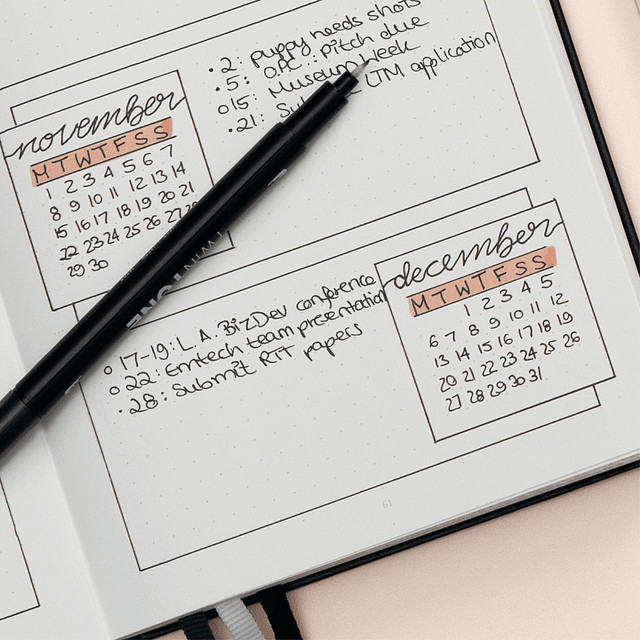 LEUCHTTURM BULLET JOURNAL BLACK (A5)