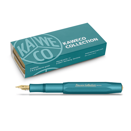 Kaweco Pluma Al Sport Collection Iguana Blue