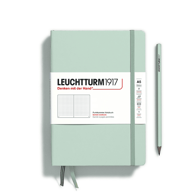 LEUCHTTURM LIBRETA MINT GREEN A5