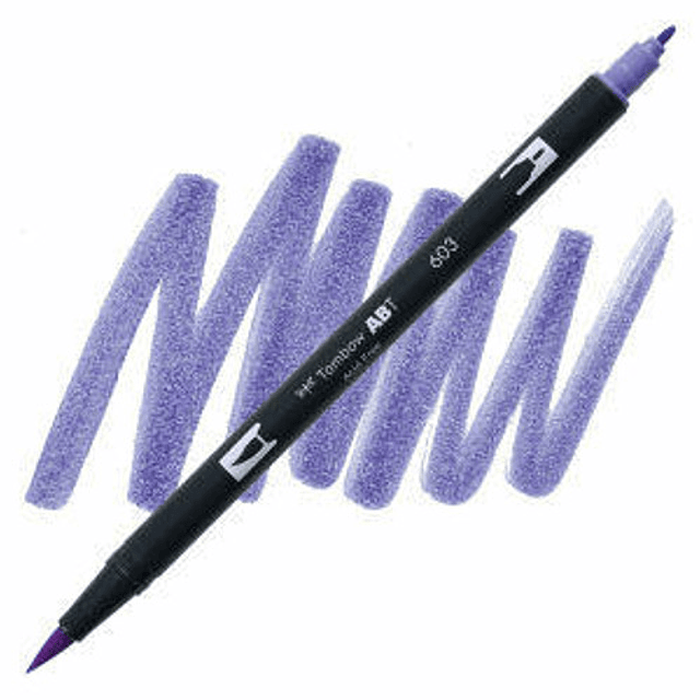 TOMBOW DUAL BRUSH ABT603 PERIWINKLE