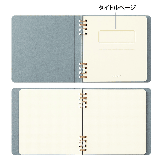 Midori Cuaderno Azul para Timbres 