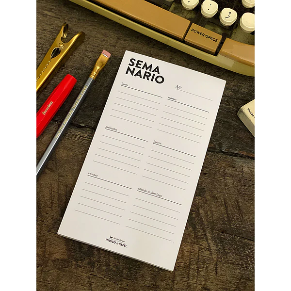 Taco Semanario Indigo de Papel
