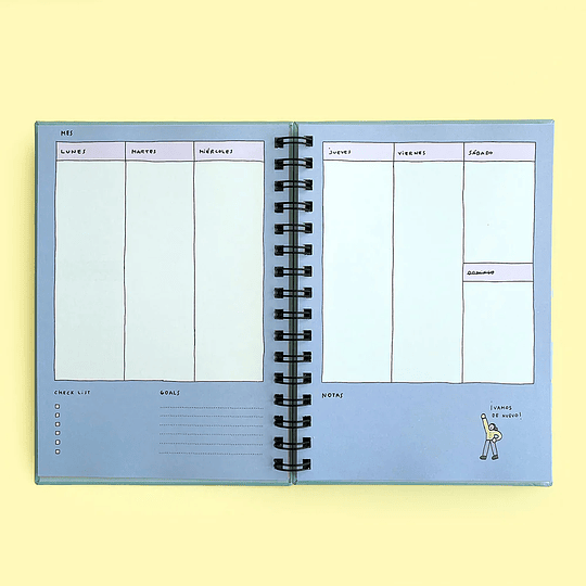 Planner Matias Prado Amarillo