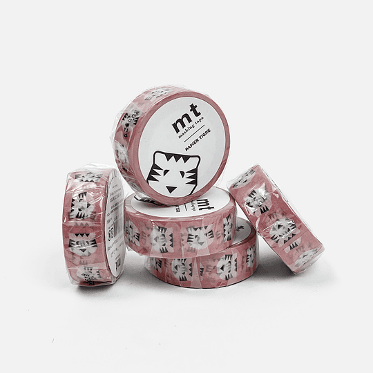 Papier Tigre Masking Tape Tigre Rosa