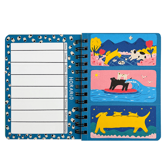 Mini Planner Catalina Cartagena Perritos