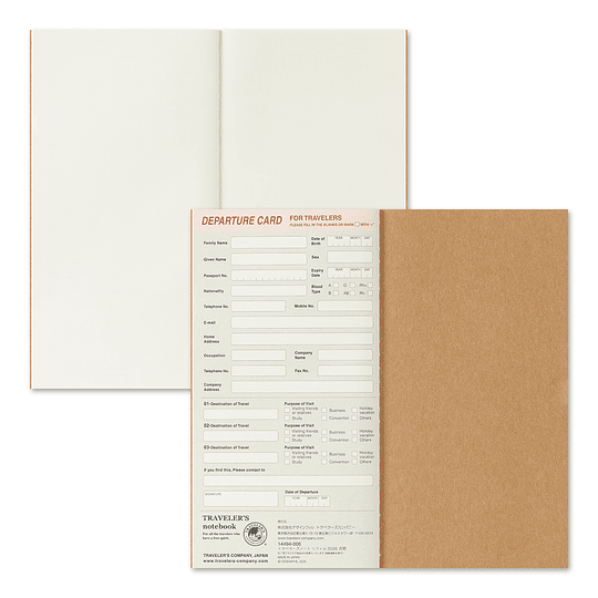 Refill 2026 Monthly TRAVELER´S Notebook