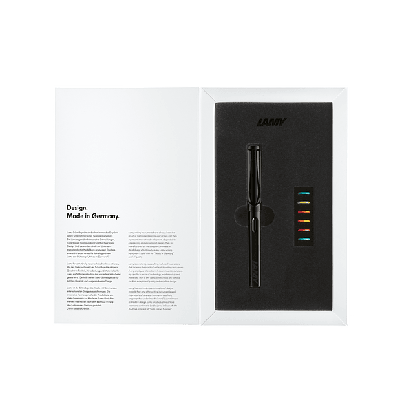 Lamy Safari Pluma Set Multicolor Edición Especial