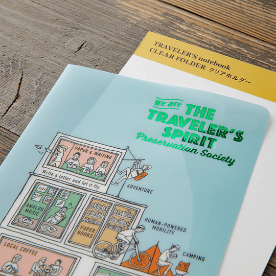 Clear Folder 2026 TRAVELER'S Notebook 