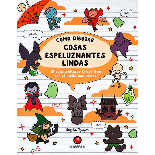 Libro Cómo Dibujar Cosas Espeluznantes Lindas 