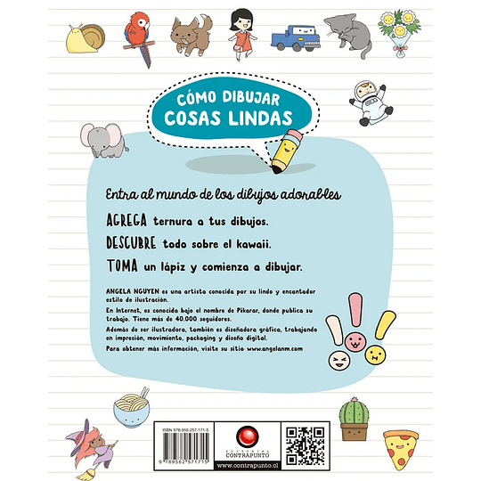 Libro Cómo Dibujar Cosas Lindas