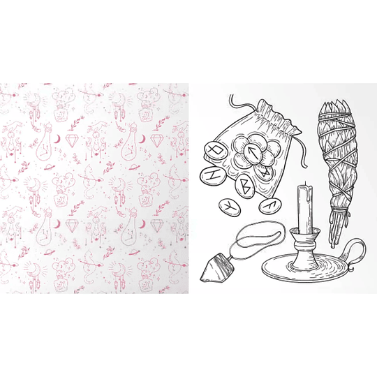 Libro Brujería para Colorear