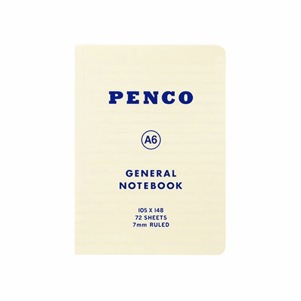 Penco Cuaderno Líneas (A6) White
