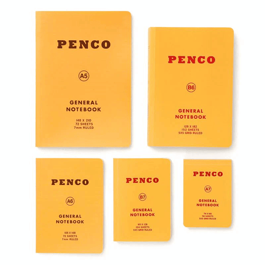 Penco Cuaderno Líneas (A5) White