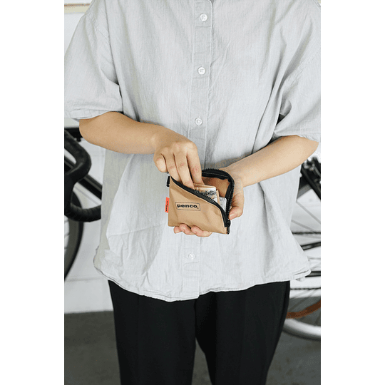 Penco Billetera L-Zip Orange