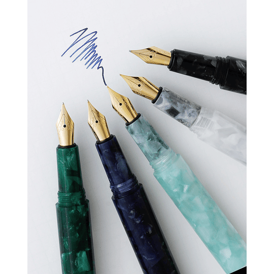 Attaché Pluma Marbled Green