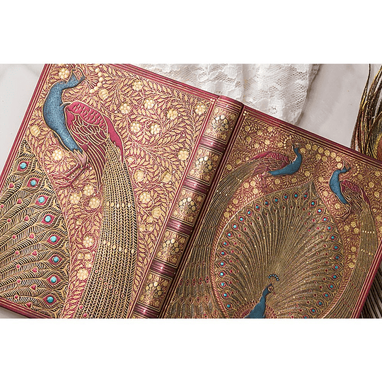 Paperblanks Agenda Mini 2026 Diaria Pavos Reales