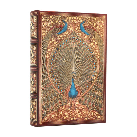 Paperblanks Agenda Mini 2026 Diaria Pavos Reales