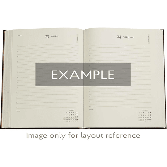 Paperblanks Agenda Mini 2026 Diaria Morris Pink Honeysuckle