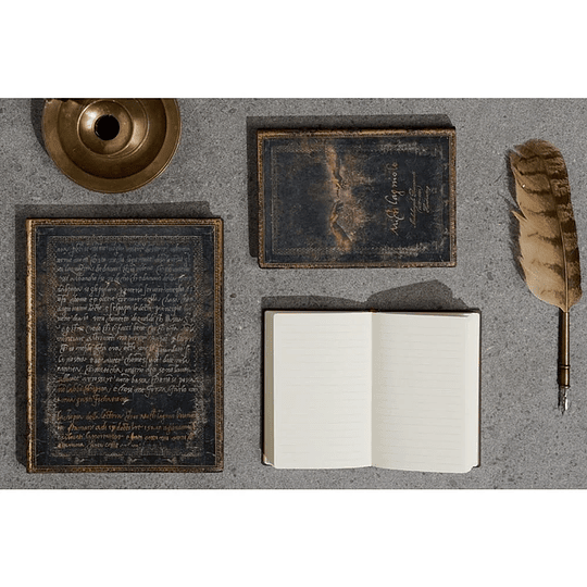 Paperblanks Agenda Ultra 2026 Semanal Michelangelo, Handwriting