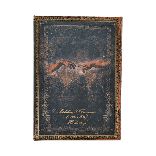 Paperblanks Agenda Midi 2026 Semanal Michelangelo, Handwriting 