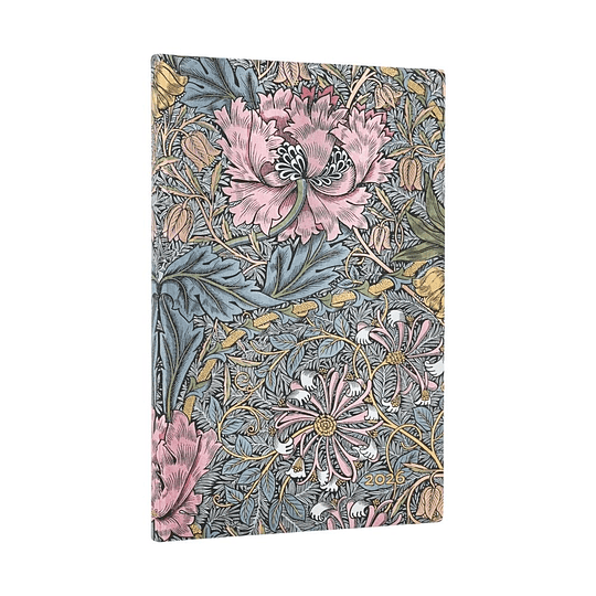 Paperblanks Agenda Maxi 2026 Semanal William Morris, Pink Honeysuckle