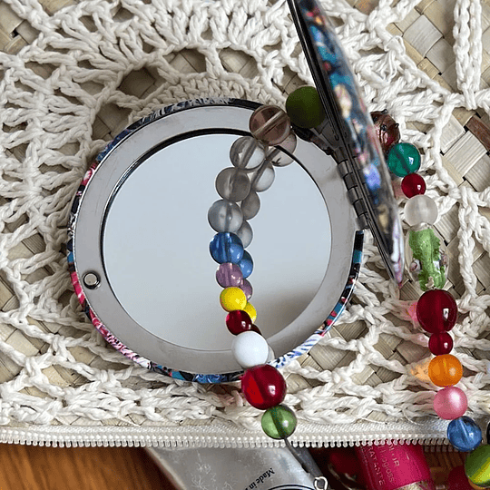 Cedon Espejo Bolsillo Iris Celeste