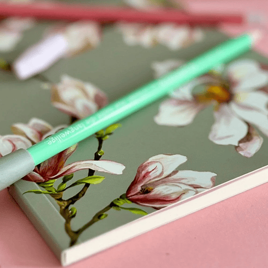 Cedon Libreta Cuadernillo De Luxe A5 Magnolias 