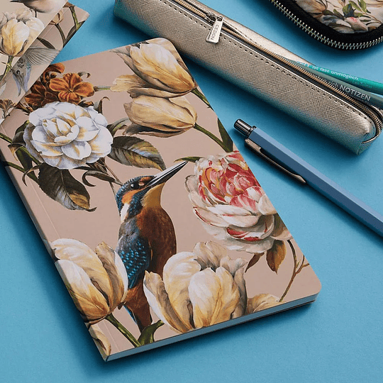 Cedon Libreta Cuadernillo De Luxe A5 Pájaro de Hielo 