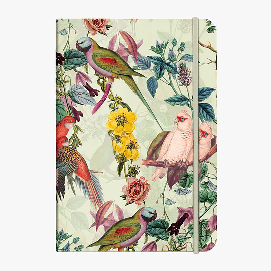 Cedon Libreta con Elástico A5 Paradise