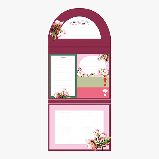 Cedon Set Notas Adhesivas Cherry Blossoms