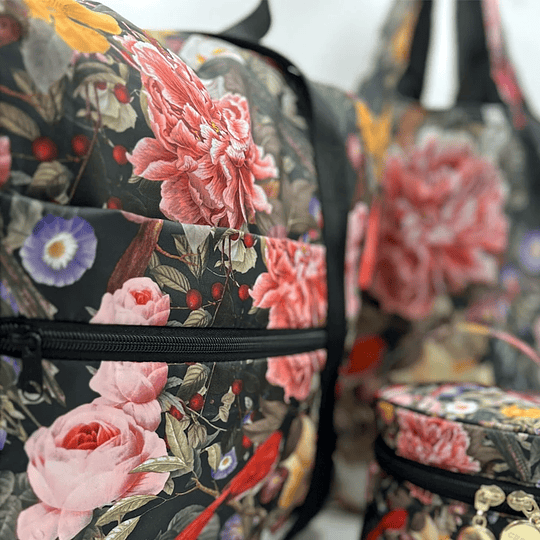 Cedon Travel Bag Red Birdies 