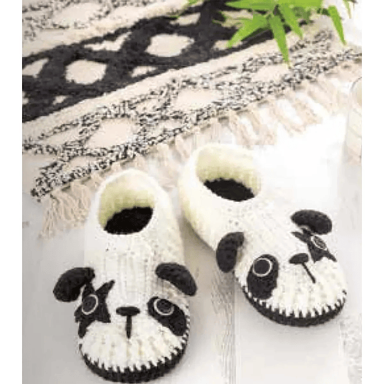 Libro Pantuflas a Crochet