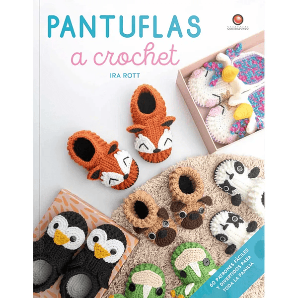 Libro Pantuflas a Crochet