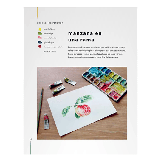 Libro Pintar con Acuarela es Fácil