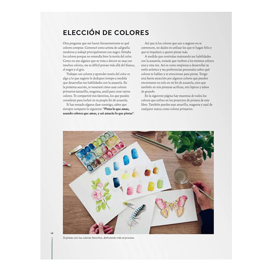 Libro Pintar con Acuarela es Fácil