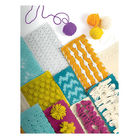 Libro Mantas Modernas a Crochet 