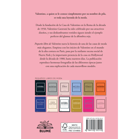 Pequeño Libro de Moda. VALENTINO