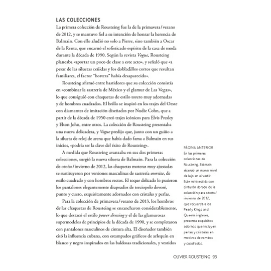 Pequeño Libro de Moda. BALMAIN