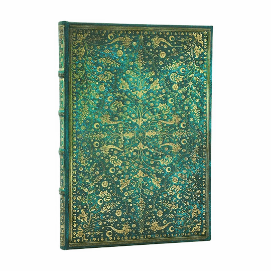 Paperblanks Libreta Midi Emerald Flower