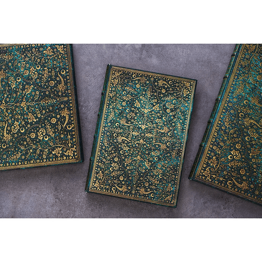 Paperblanks Libreta Midi Emerald Flower