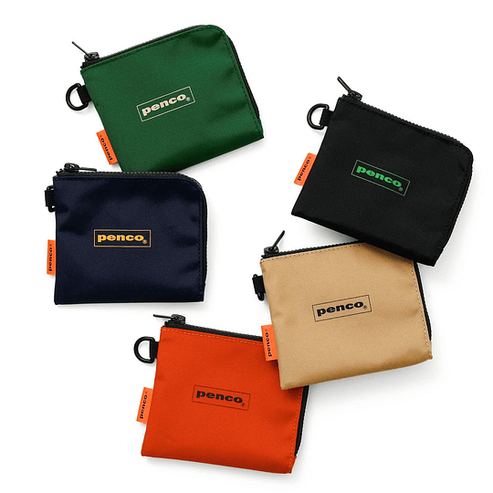 Penco Billetera L-Zip Black