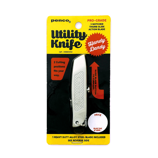 Penco Utility Knife Black