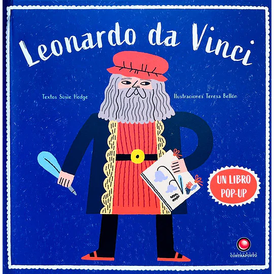 Libro Leonardo Da Vinci - Artistas en Pop Up