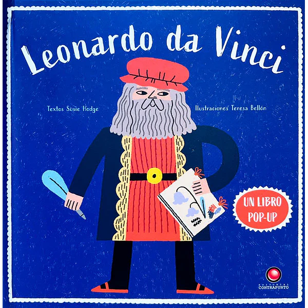 Libro Leonardo Da Vinci - Artistas en Pop Up