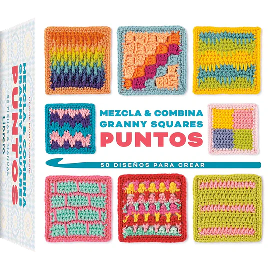 Tarjetas Mezcla y Combina Granny Squares Puntos