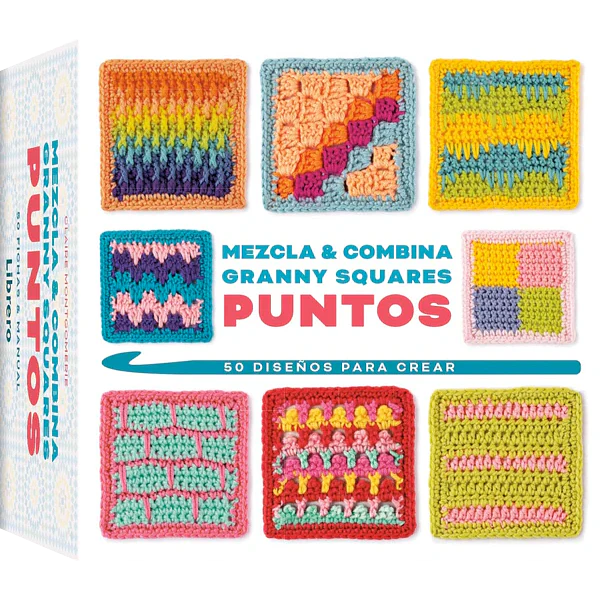 Tarjetas Mezcla y Combina Granny Squares Puntos