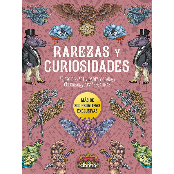 Libro de Actividades y Pegatinas Rarezas y Curiosidades