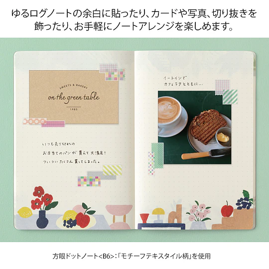 Yuru Log Decoration Sticker 2 sheets Collage Tape