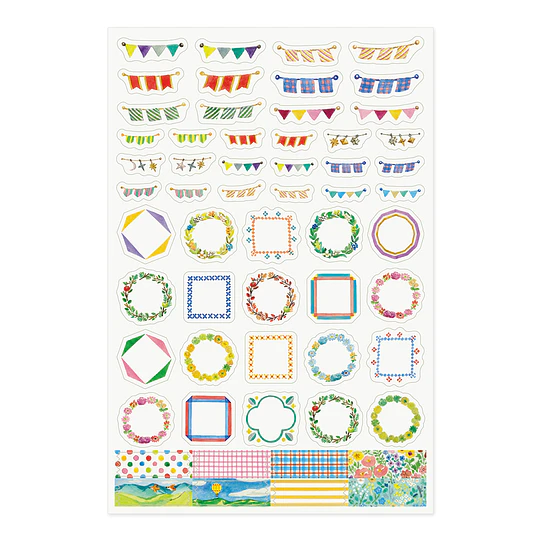 Yuru Log Sticker 1 Sheet  Decoration