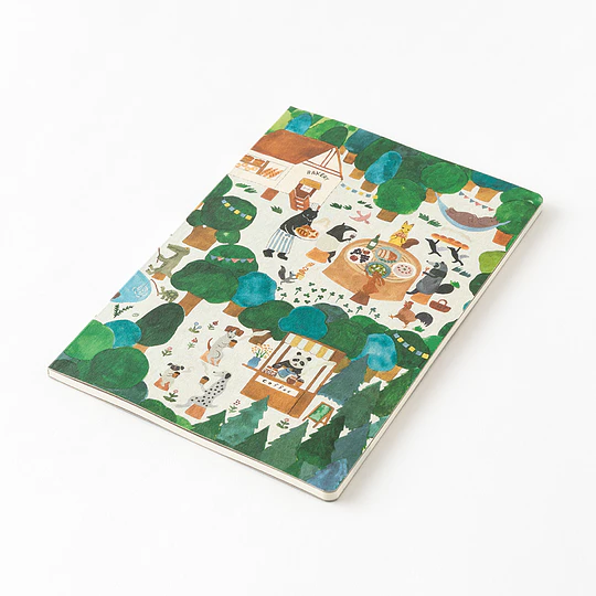 Yuru Log Notebook <B6>  Forest Animal 